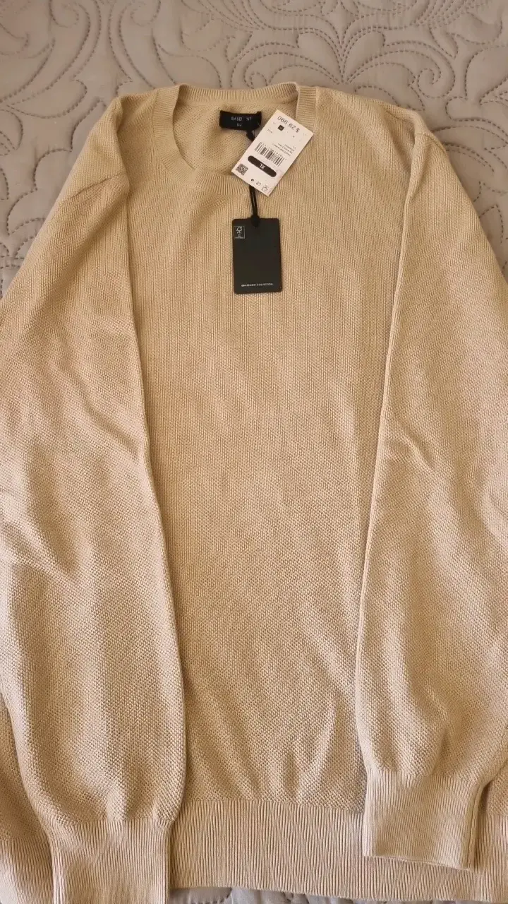 Suéter Beige de Hombre Basement XL NUEVO - 4