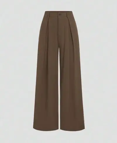 Pantalones  Mujer Color Marrón - miniatura 1