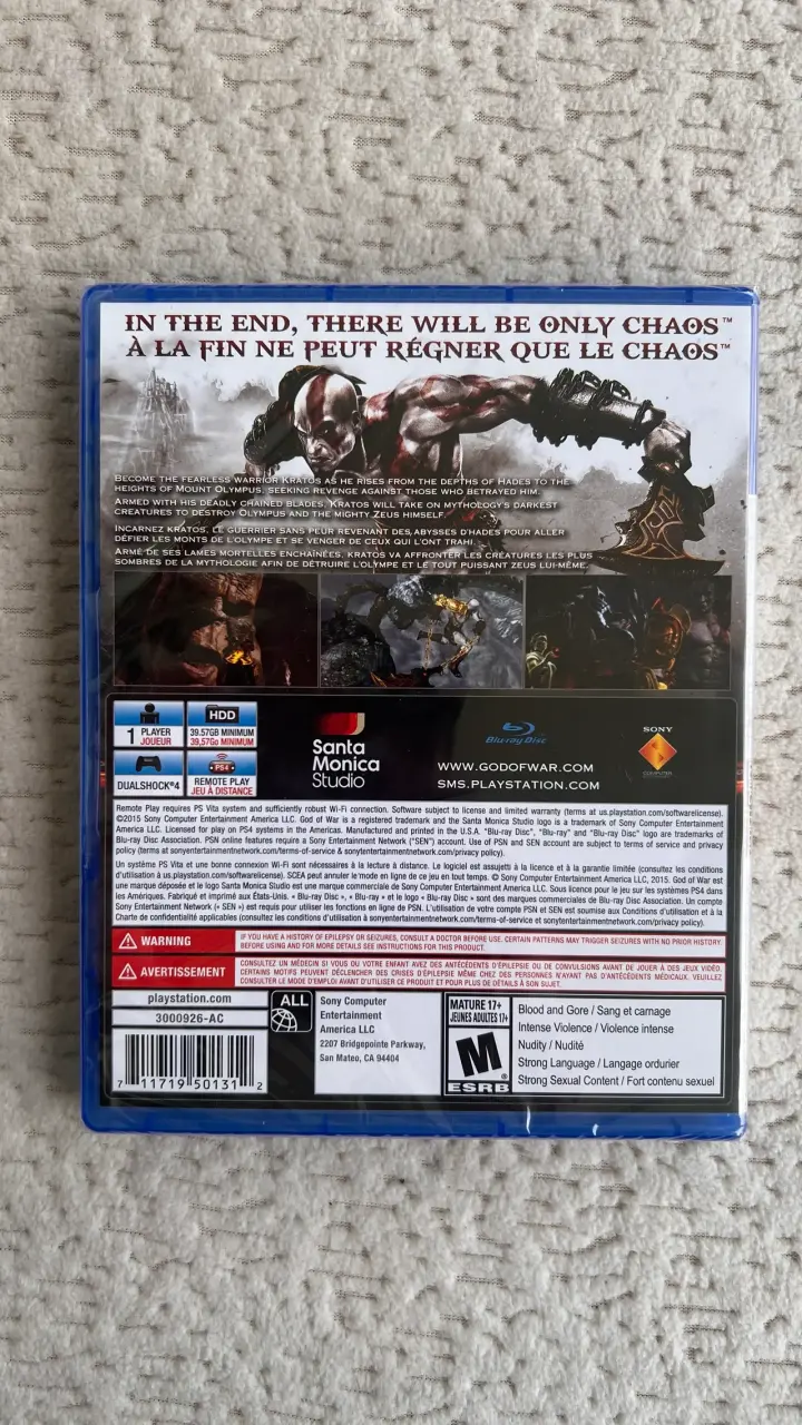God of War III Remastered PS4 - 2