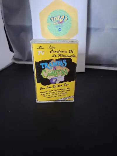 Cassette Banda Sonora Trampas y Caretas TV Chilena - miniatura 2