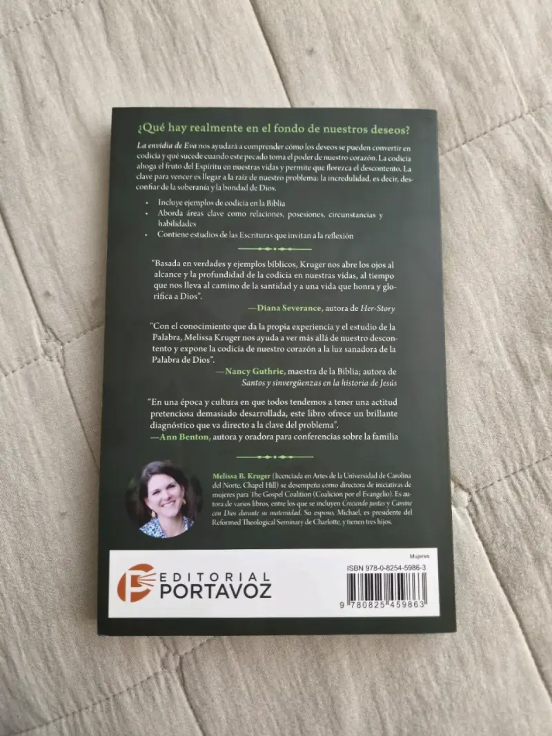 Libro 'La Envidia de Eva' de Melissa B. Kruger - 2