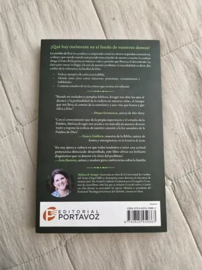 Libro 'La Envidia de Eva' de Melissa B. Kruger - miniatura 2