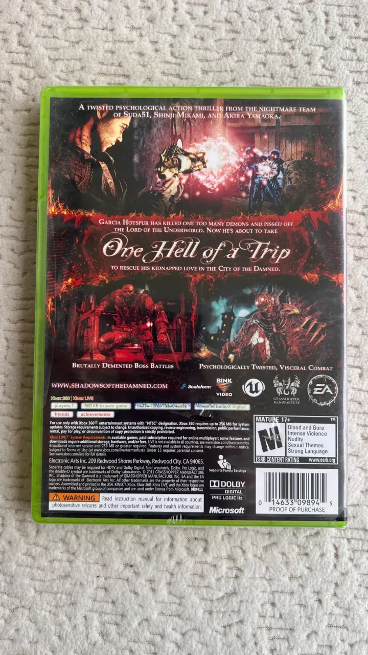 Juego Xbox 360 Shadows of the Damned - 2