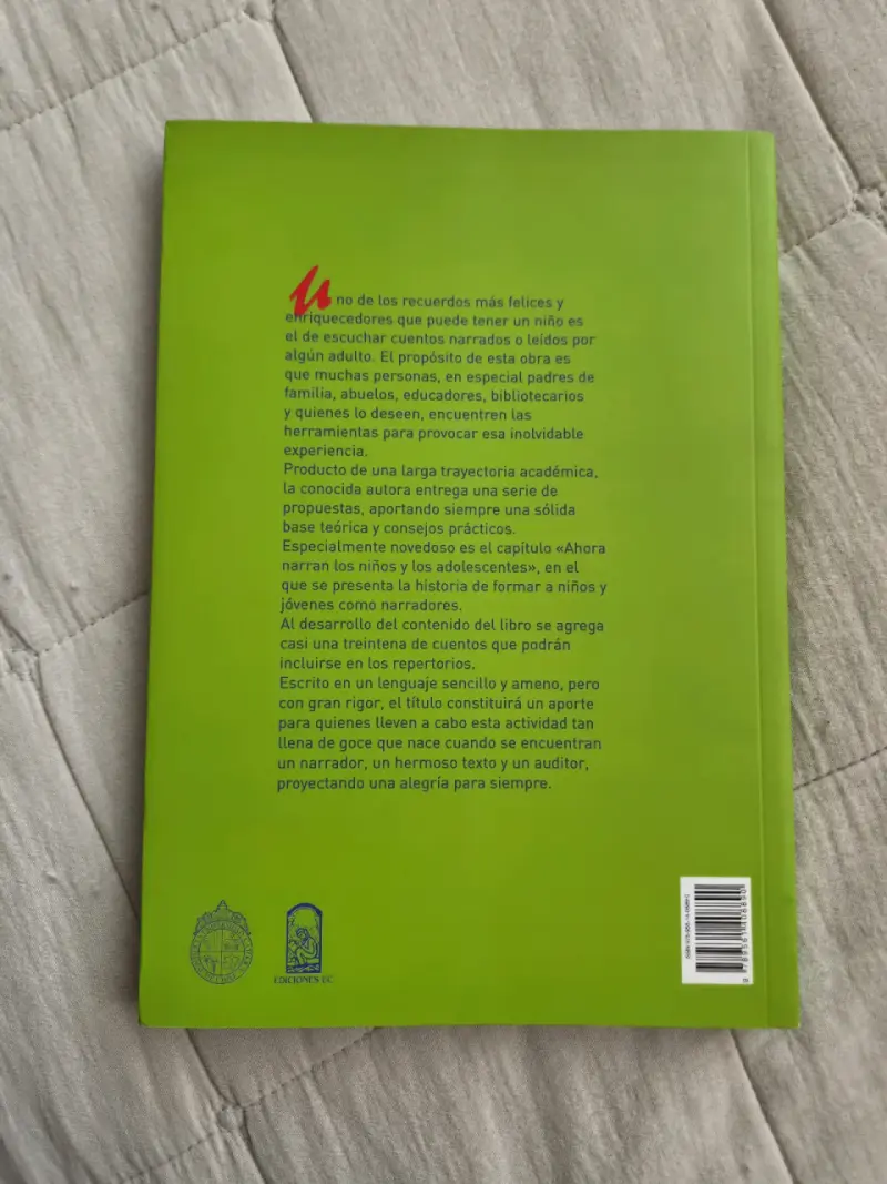 Libro 'Narración Oral y Niños' de Cecilia Beuchat - 2
