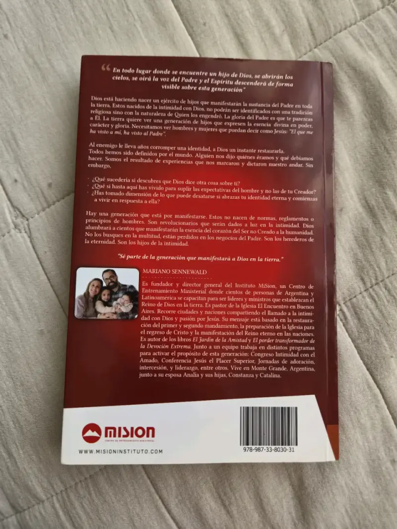 Libro Hijos de la Intimidad Edición Especial - 2