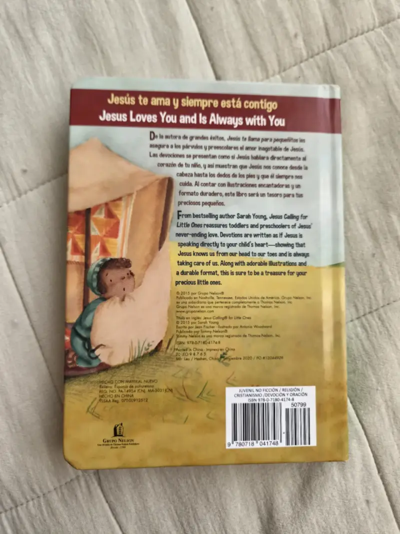 Libro bilingüe 'Jesús te llama para pequeñitos' - 3