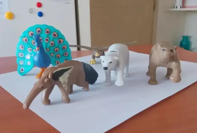 Lote De 5 Animales Playmobil Figuras De Juego - 1