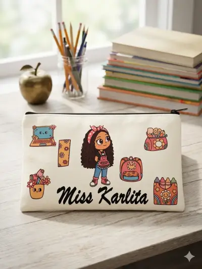 Estuches escolares personalizados con diseño infantil - miniatura 1