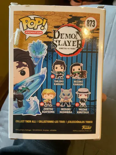 Figura Funko Pop Tanjiro Kamado Edición Especial - miniatura 3