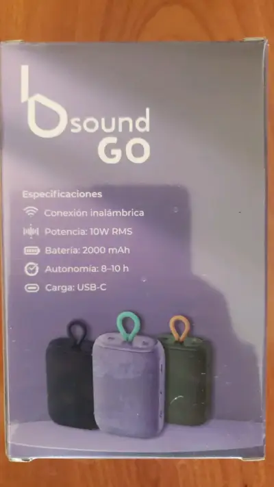 Parlante Bluetooth Bsoud Go portátil - miniatura 2