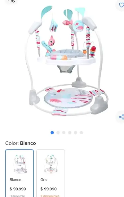 Centeo de entrenenimiento bebes marca infanti - miniatura 1