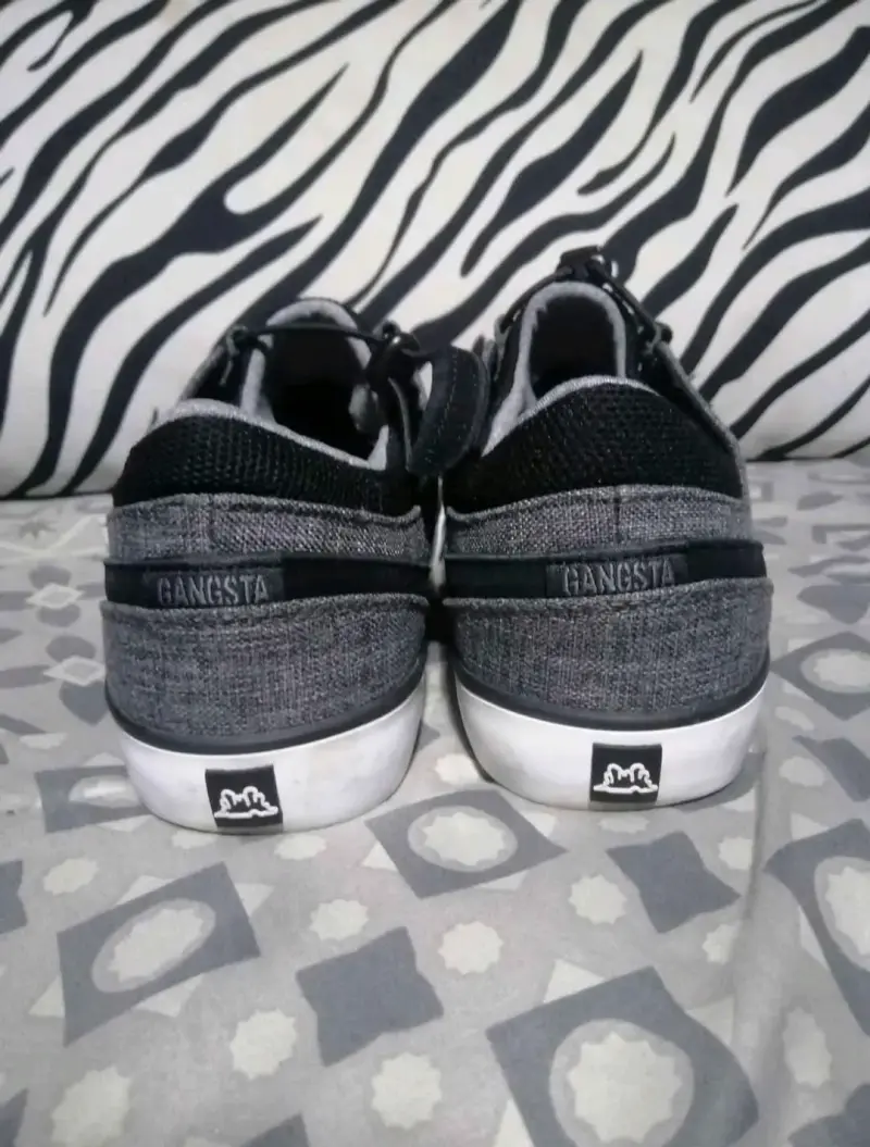 Zapatillas deportivas grises Gangsta para hombre - 4