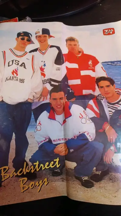 69  Laminas del año 1992  de los Backstreet Boys - miniatura 2