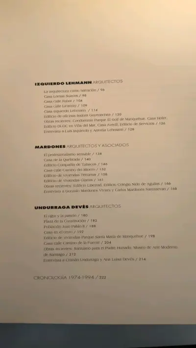 Libro Cinco Oficinas de Arquitectura en los 90 - miniatura 3