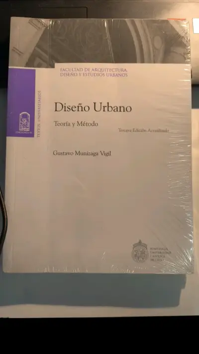Libro Diseño Urbano Teoría y Método Tercera Ed - miniatura 1
