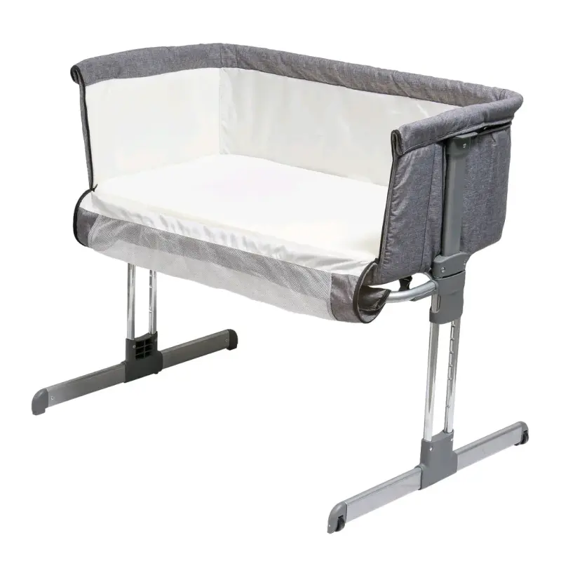 Cuna colecho Side by Side Bebesit gris - 3