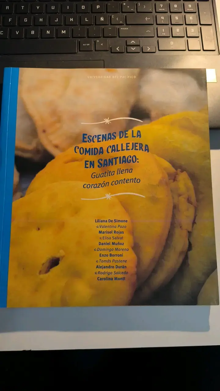 Libro Escenas de la Comida Callejera en Santiago - 1