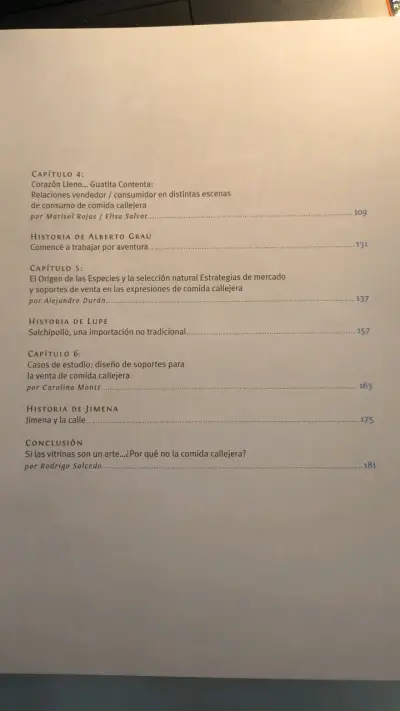 Libro Escenas de la Comida Callejera en Santiago - miniatura 3
