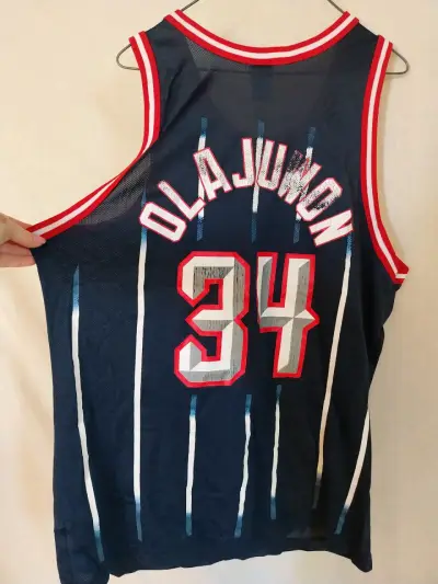 Camiseta NBA Houston Rockets Olajuwon Champion - miniatura 4
