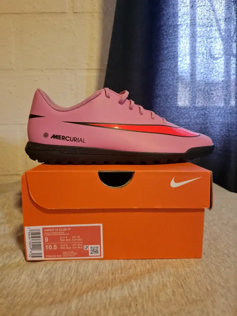 Zapatillas de fútbol Nike Mercurial Vapor 13 Club TF rosas - 3