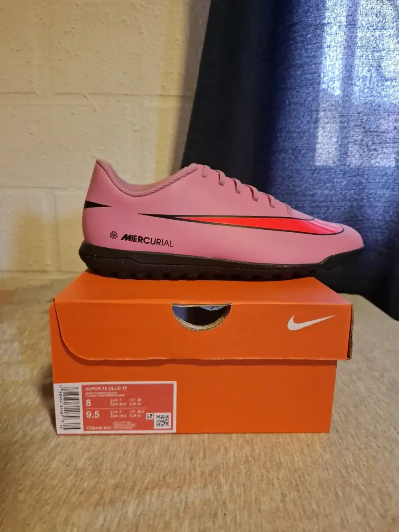 Zapatillas de fútbol Nike Mercurial Vapor 13 Club TF rosas - 4