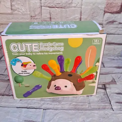 Juego de Puzzle Erizo para Niños 18+ Meses - miniatura 1