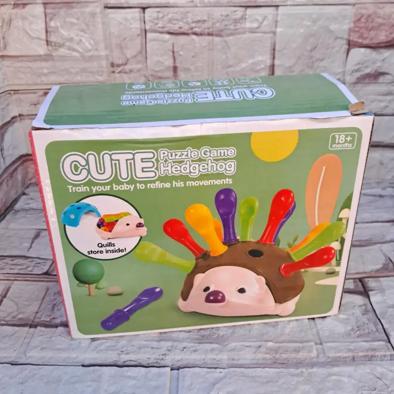 Juego de Puzzle Erizo para Niños 18+ Meses - 2