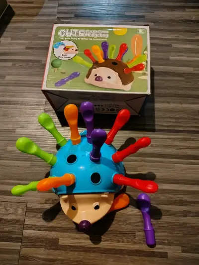 Juego de Puzzle Erizo para Niños 18+ Meses - miniatura 3