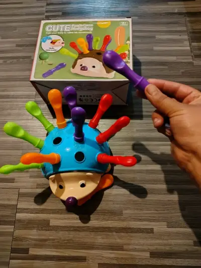 Juego de Puzzle Erizo para Niños 18+ Meses - miniatura 4