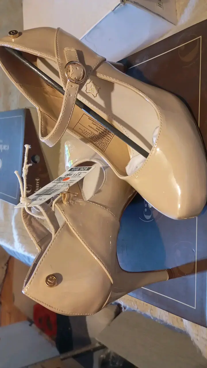 Zapatos de Tacón Beige Cacharel - 2