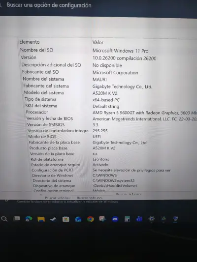 PC Gamer con AMD Ryzen 5 5600G y 1TB SSD - miniatura 3