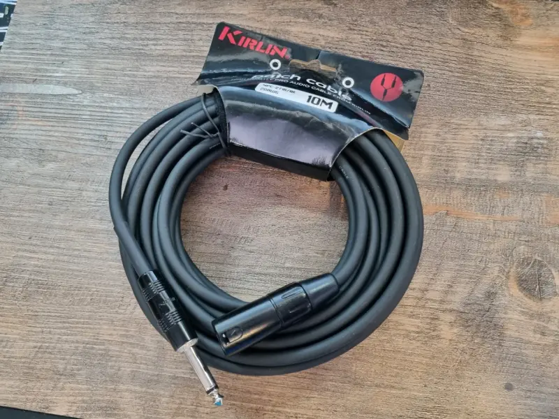 Cable de audio profesional Kirlin Xlr a plus 6.3 - 1