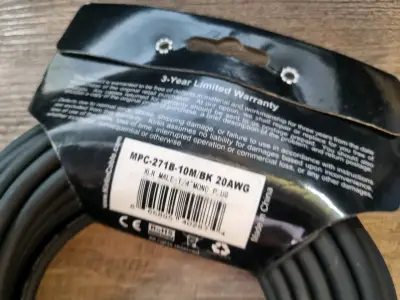 Cable de audio profesional Kirlin Xlr a plus 6.3 - miniatura 2