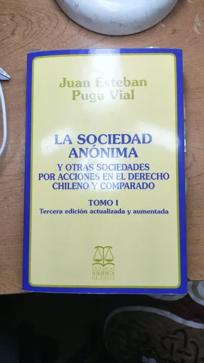 Libro La Sociedad Anónima de Juan Esteban Puga Vial - miniatura 1