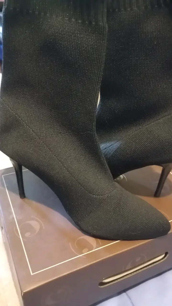 Botines de tacón alto negros elegantes - 4