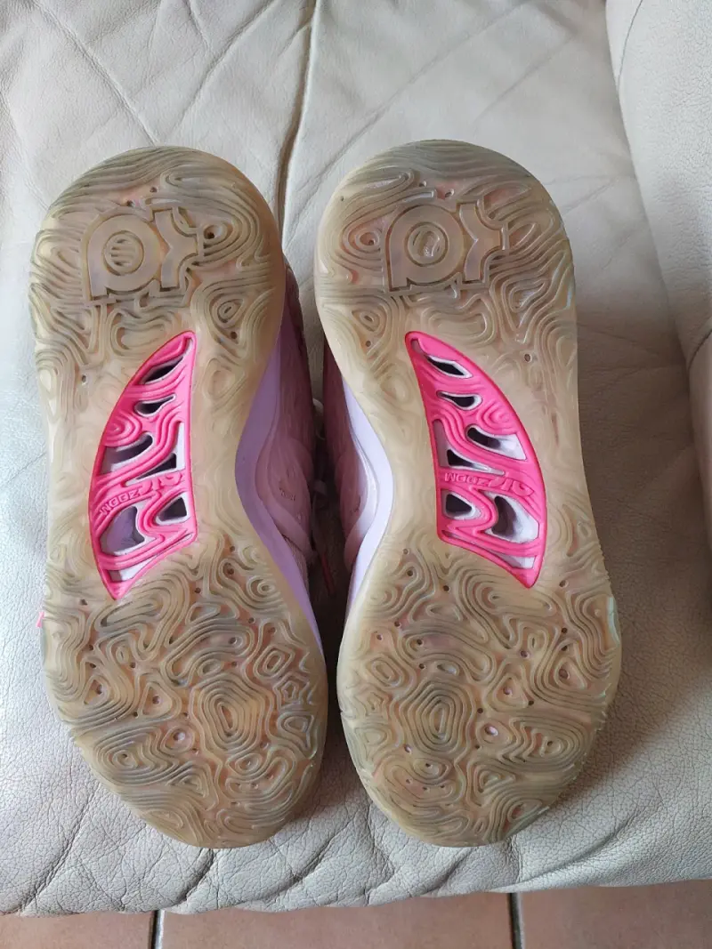 Zapatillas Basquetbol rosas KD15 talla 41 - 4