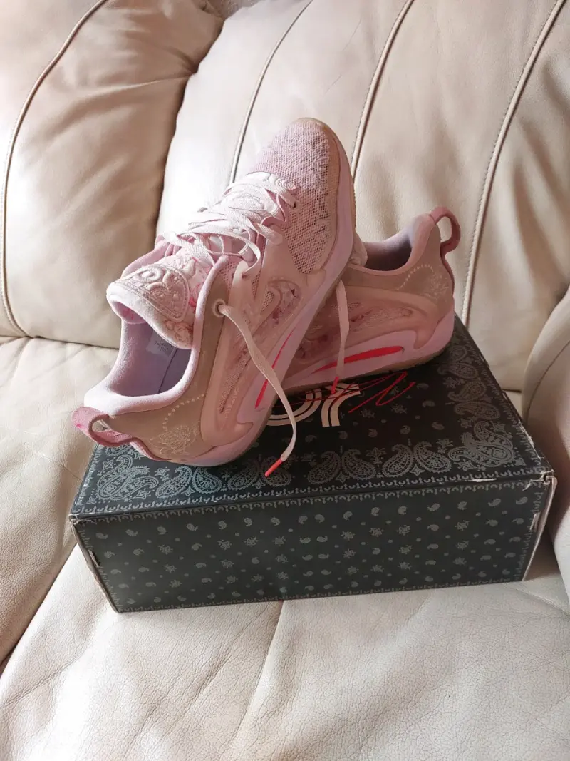Zapatillas Basquetbol rosas KD15 talla 41 - 5