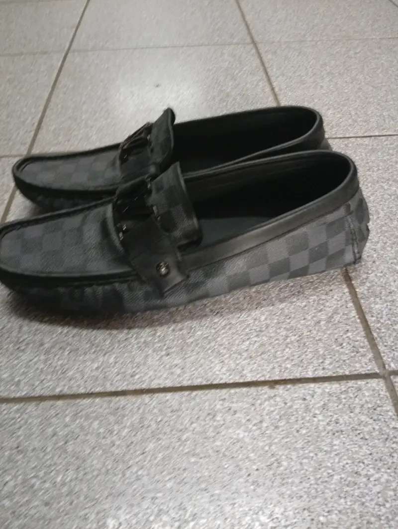 Mocasines de cuero Louis Vuitton negros - 2