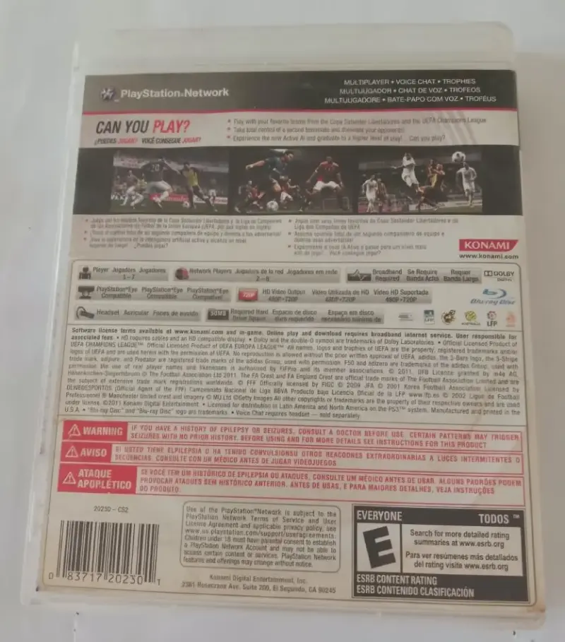 Juego PES 2012 para PS3 en buen estado - 3