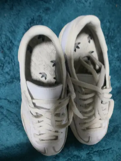 Zapatillas blancas Adidas spezial N38 24 CM - miniatura 3