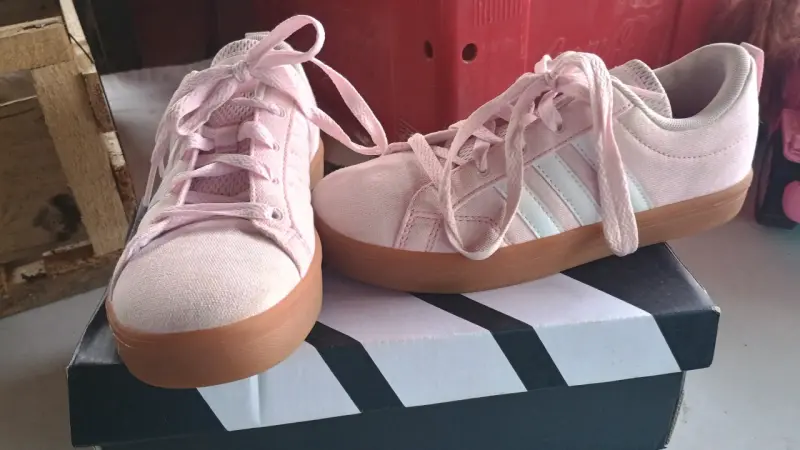 Zapatillas urbanas rosas para niñas Adidas - 2