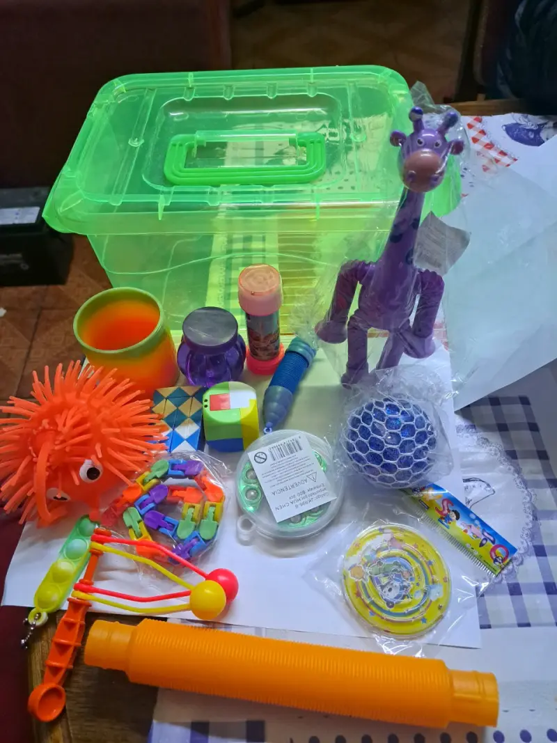 Set de juguetes sensoriales para niños
