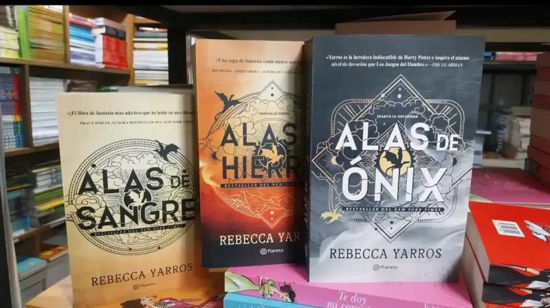 Trilogía Alas de Sangre, Hierro y Ónix de Rebecca Yarros