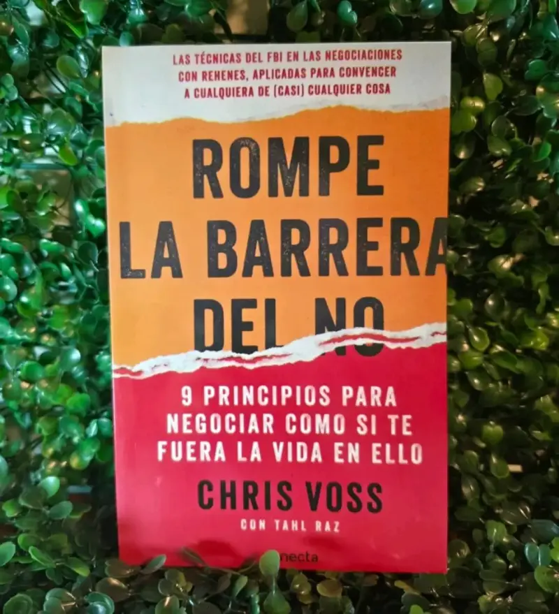 Libro 'Rompe la Barrera del No' de Chris Voss