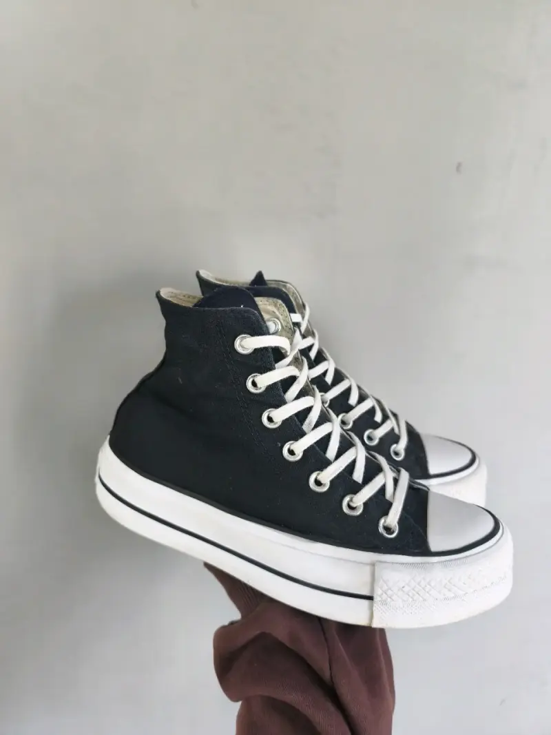 Zapatillas Converse All Star negras clásicas - 1