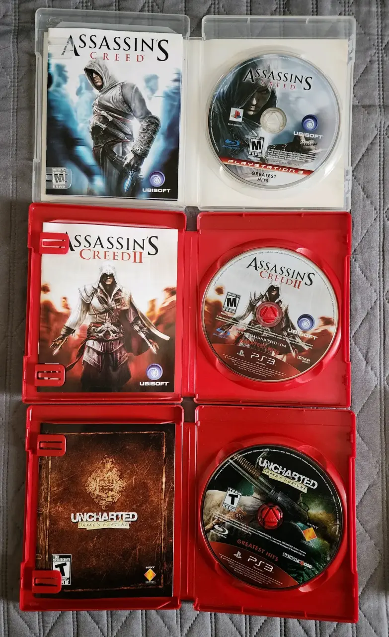 Lote Juegos PS3 - 3