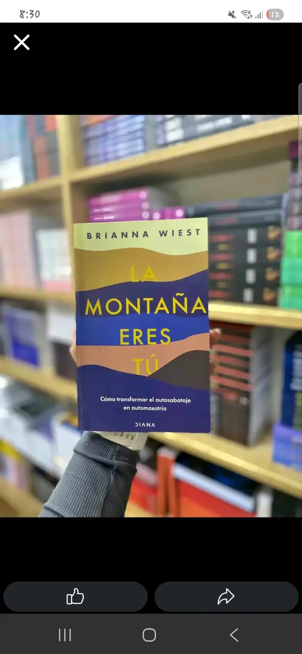 Libro 'La Montaña Eres Tú' de Brianna Wiest