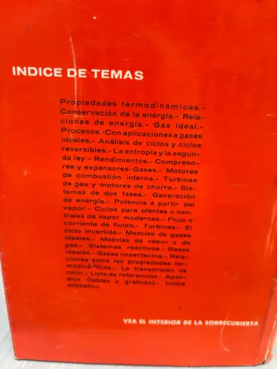 Libro de Termodinámica de Faires en buen estado - miniatura 2