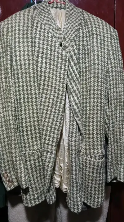 Blazer de lana pata de gallo Graham & Gunn - miniatura 1