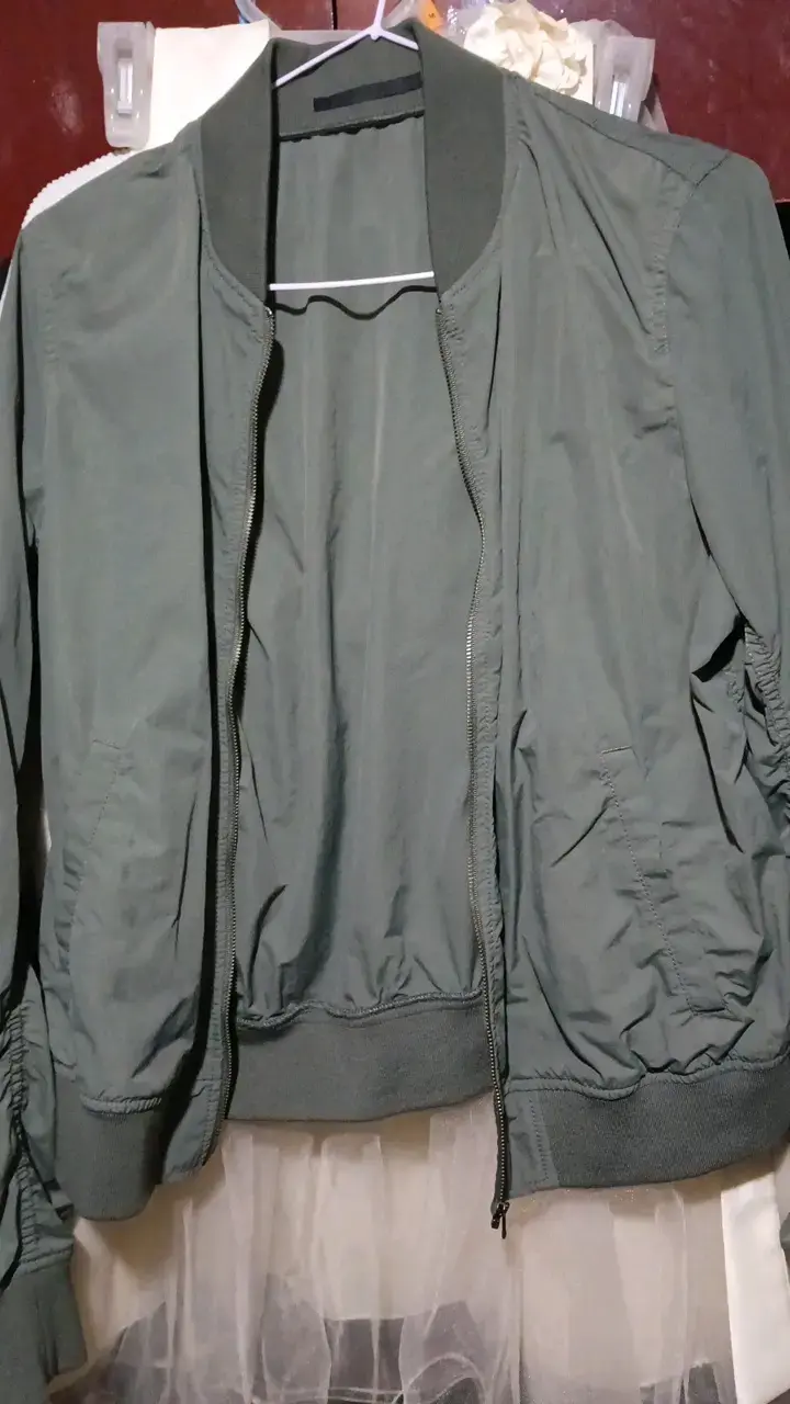 Chaqueta bomber verde unisex